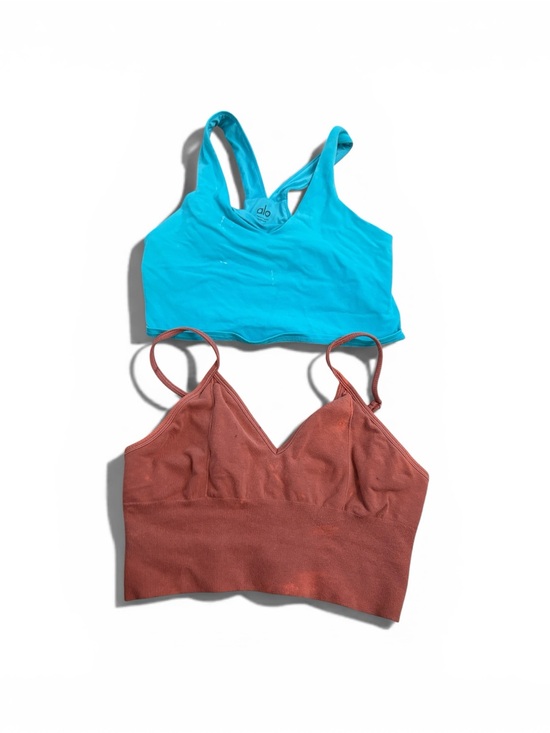 ALO Yoga Other - 2 ALO Pieces;  Blue Sports Bra + Rust Bralette Set. *WORN CONDITION*